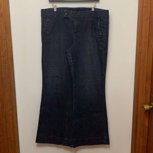 Very wide legged jeans